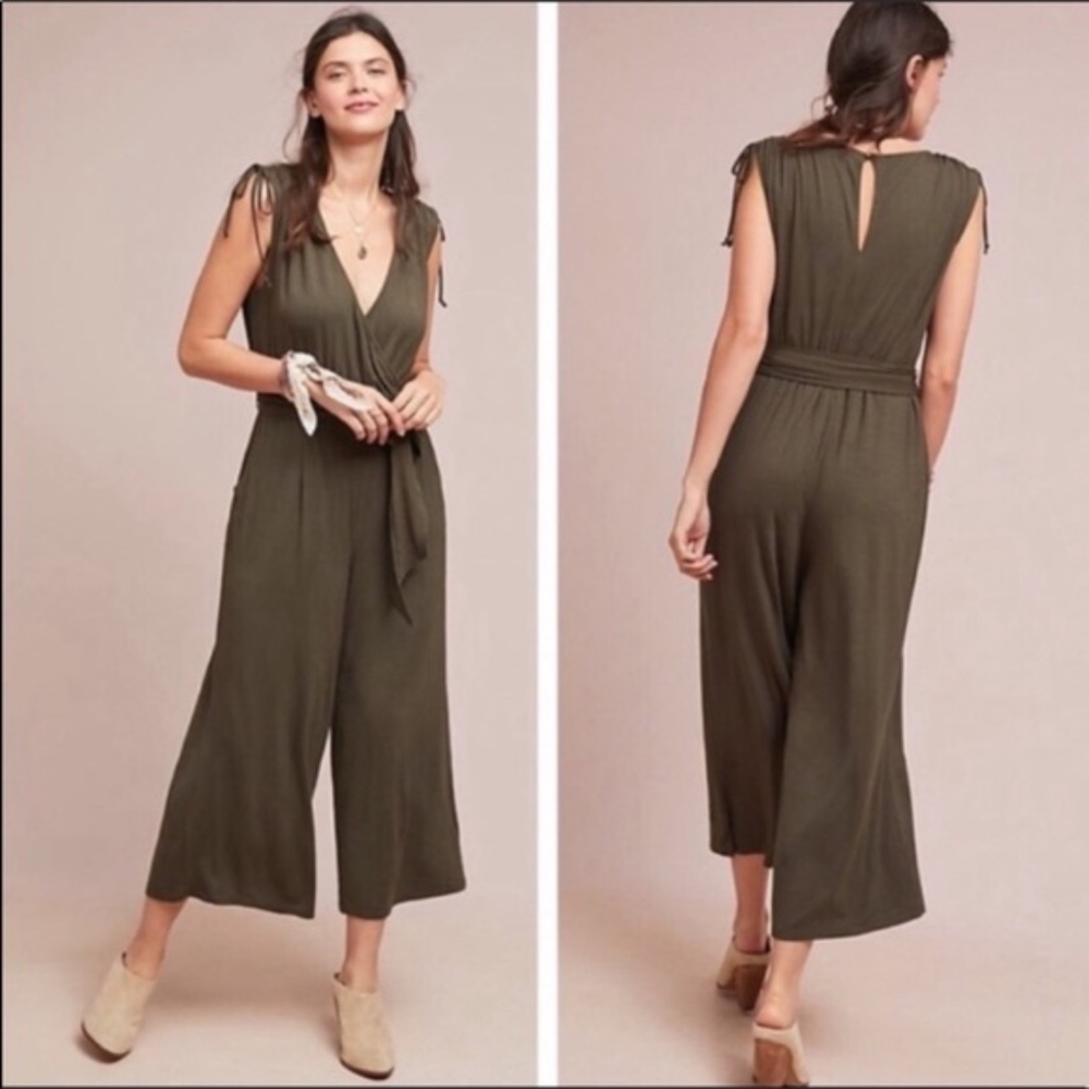 Anthropologie Wide-Leg Jumpsuit